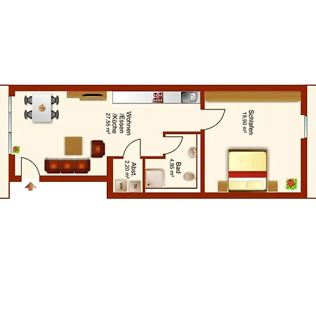 Ferienwohnung Ahrenshof 2 Bad Zwischenahn Exterior foto